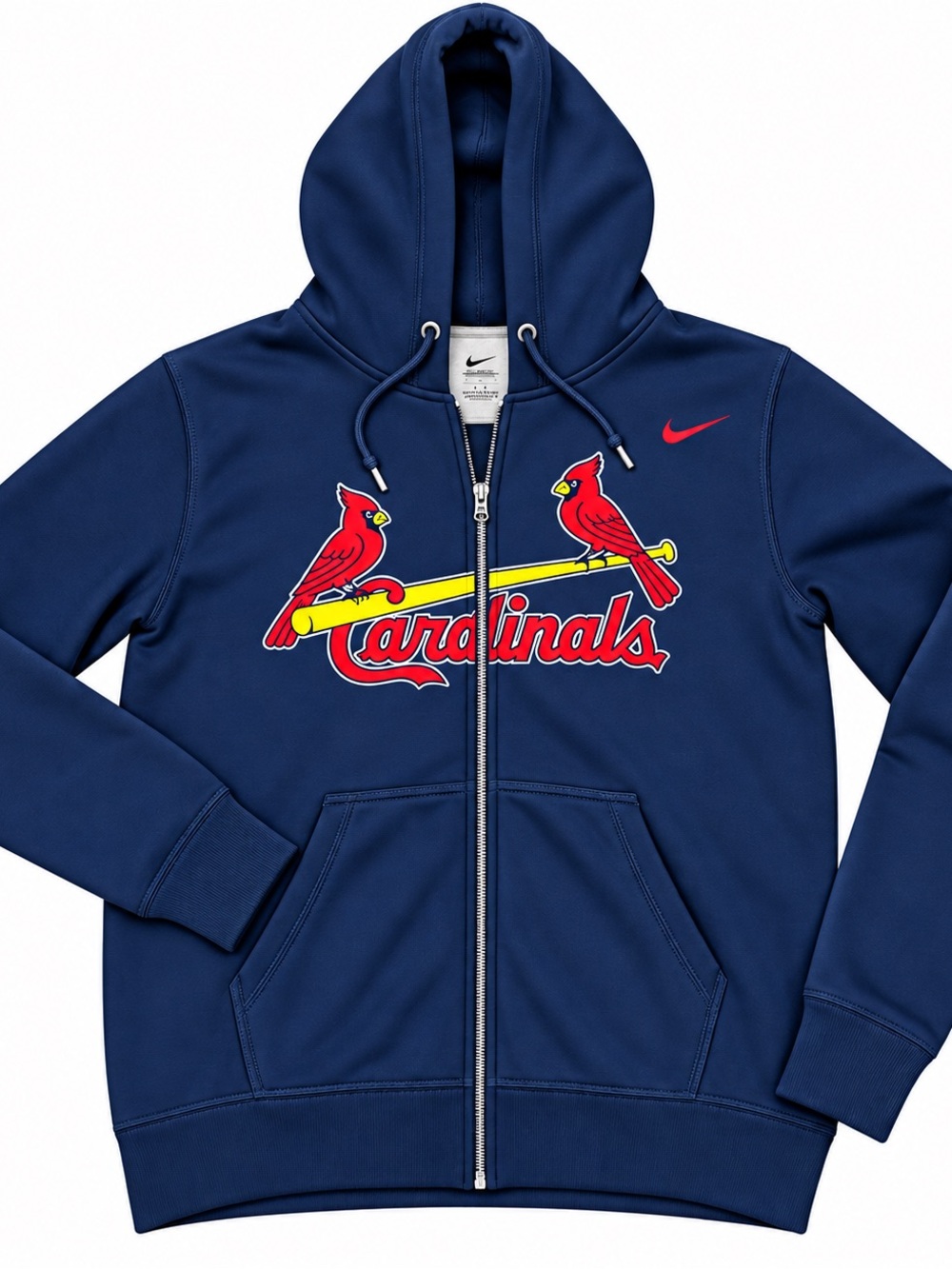 Nike Navy St. Louis Cardinals Full-Zip Hoodie